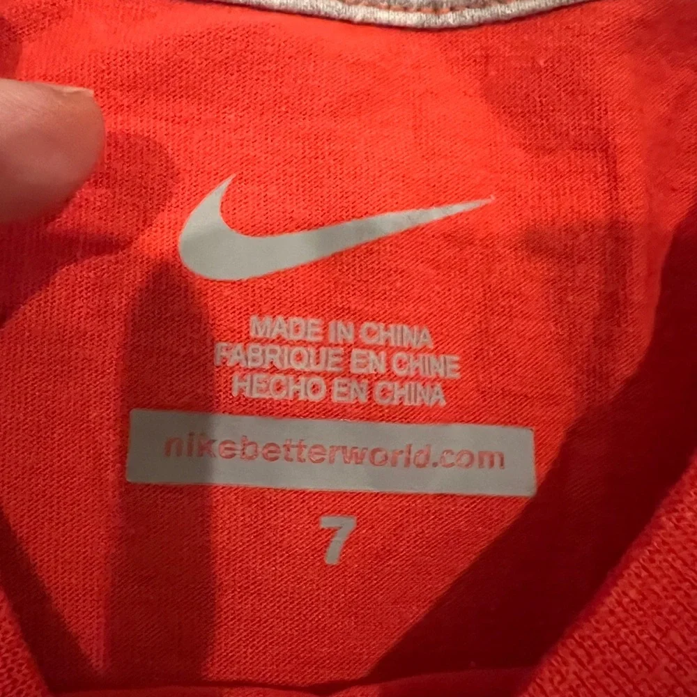 Nike Orange Skull Graphic Tank Top - Picture 2 of 2